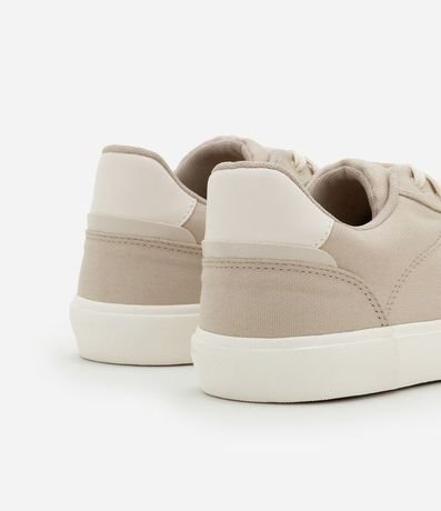 Championes Casuales en Canva con Cordones 5