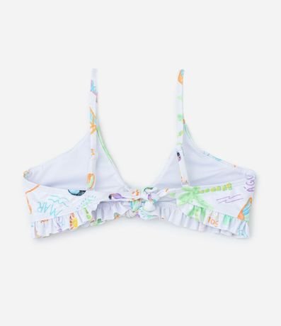 Bikini Infantil con Volados y Protección UV - Talle 5 a 14 años 3