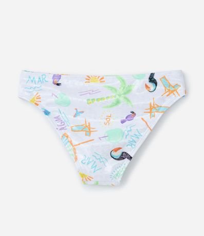 Bikini Infantil con Volados y Protección UV - Talle 5 a 14 años 5