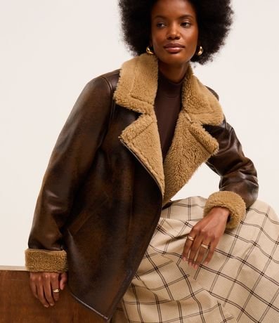 Pollera Evasê Larga en Cambraia de Cuadros con Pliegues 5