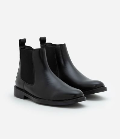 Bota en Cuero con Cano Mediano 2