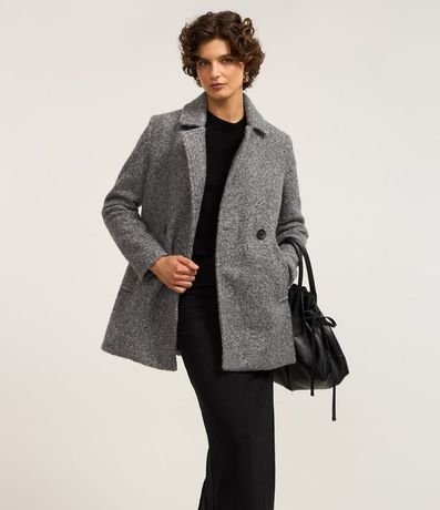 Pollera Larga Midi Texturizada con Flecos y Abertura 2