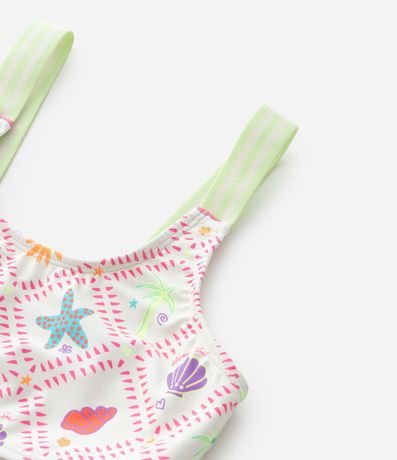 Bikini Infantil con Estampa Fondo del Mar - Talle 5 a 14 años 9