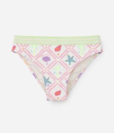 Bikini Infantil con Estampa Fondo del Mar - Talle 5 a 14 años 4