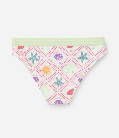 Bikini Infantil con Estampa Fondo del Mar - Talle 5 a 14 años 5