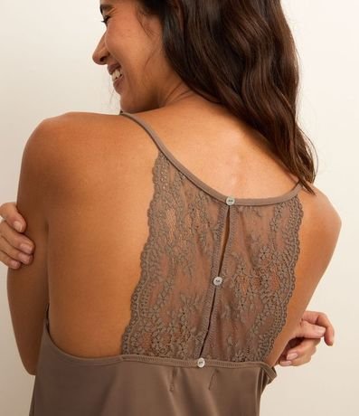 Pijama Short Doll con Detalles en Encaje