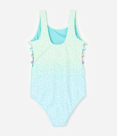 Malla Infantil con Estampa Degradé Animal Print - Talle 5 a 14 años 2