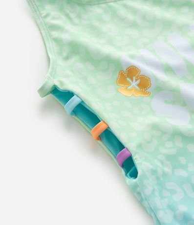 Malla Infantil con Estampa Degradé Animal Print - Talle 5 a 14 años 4