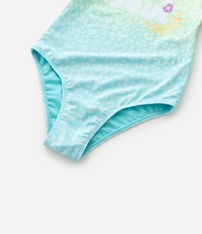 Malla Infantil con Estampa Degradé Animal Print - Talle 5 a 14 años 5