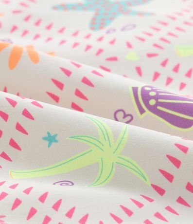 Malla Infantil en Microfibra con Estampa Tropical - Talle 5 a 14 años 3