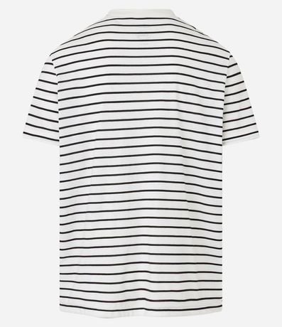 Remera Comfort con Hilo Teñido y Estampa Rayada do Gruñón 5