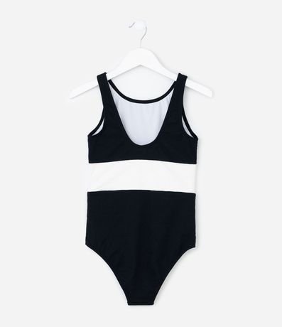 Malla Infantil en Microfibra con Recorte – Talle 5 A 16 años 2