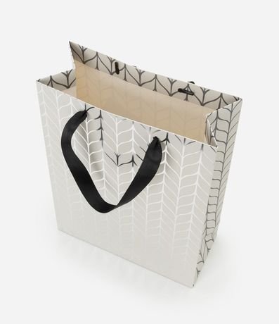 Embalaje de Regalo Pequeña con Estampa Espina de Pez 3