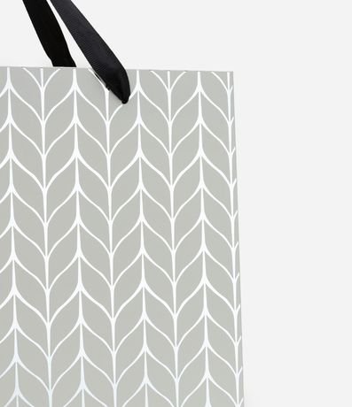 Bolsa de Regalo Mediana con Estampa Espina del Pez 2