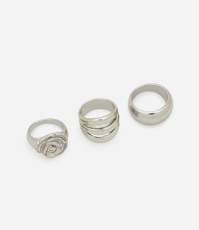 Kit 03 Anillos con Formas Diversas 2