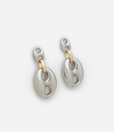 Caravana Mediano con Eslabones de Tapa de Hierro Bicolor 2