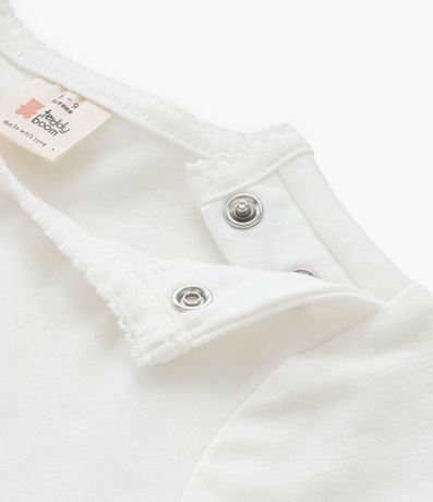 Conjunto Infantil con Estampa Floral Liberty Canelado - Talle 0 a 18 Meses 11