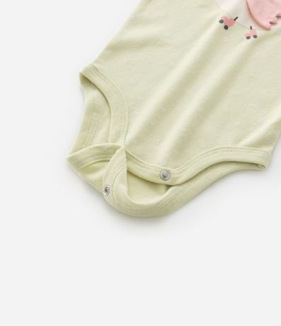 Body Infantil en Suedine con Estampa de Pajaros - Talle RN a 18 Meses 5