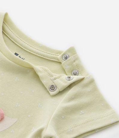 Body Infantil en Suedine con Estampa de Pajaros - Talle RN a 18 Meses 6