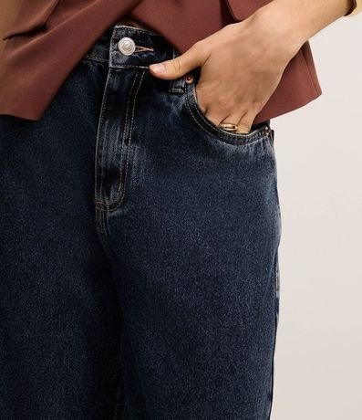 Pantalón Wide Leg en Jeans con Tiro Alto 4