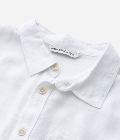 Camisa Infantil en Viscolino con Bolsillo - Talle 5 a 14 años 4