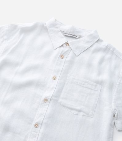 Camisa Infantil en Viscolino con Bolsillo - Talle 5 a 14 años 6