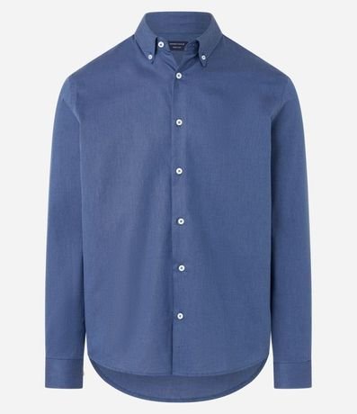 Camisa Regular Básica en Oxford 6