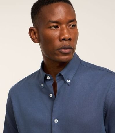 Camisa Regular Básica en Oxford 4