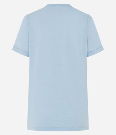 Remera en Media Malla con Manga Corta Doblada 5