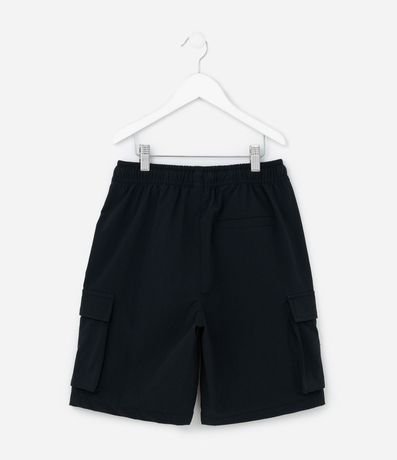 Bermuda Infantil en Poliamida con Bolsillo Cargo - Talle 5 a 14 años 2