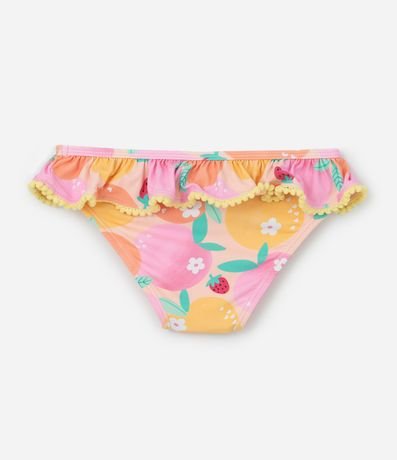Bikini Infantil en Microfibra con Estampa de Frutas - Talle 2 a 4 años 6