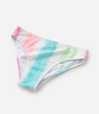 Bikini Infantil en Microfibra con Estampa Degrade Texturizado - Talle 5 a 14 años 9