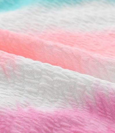 Bikini Infantil en Microfibra con Estampa Degrade Texturizado - Talle 5 a 14 años 10