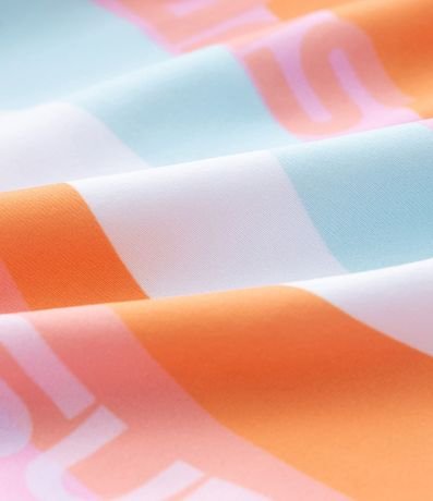 Short Infantil en Microfibra con Estampa de Ondas - Talle 5 a 14 años 3