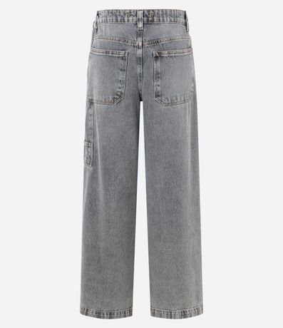 Pantalón Skater Jeans con Cadenas en el Lateral 2