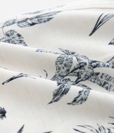 Bermuda Infantil con Estampa Follaje - Talle 5 A 14 años 3