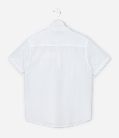 Camisa Infantil Bata Texturizada - Talle 5 a 14 años 2