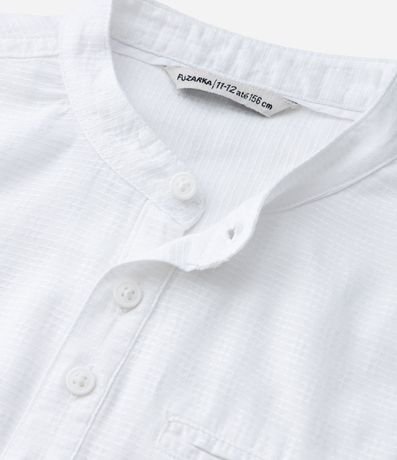 Camisa Infantil Bata Texturizada - Talle 5 a 14 años 5