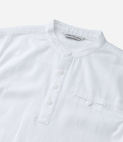 Camisa Infantil Bata Texturizada - Talle 5 a 14 años 6