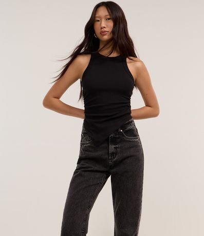 Pantalón Recto con Bolsillos Ligeramente Abullonados 2