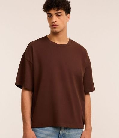 Remera Básica Overboxy en Algodón