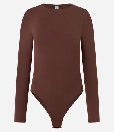 Body Básico en Poliamida con Mangas Largas 3