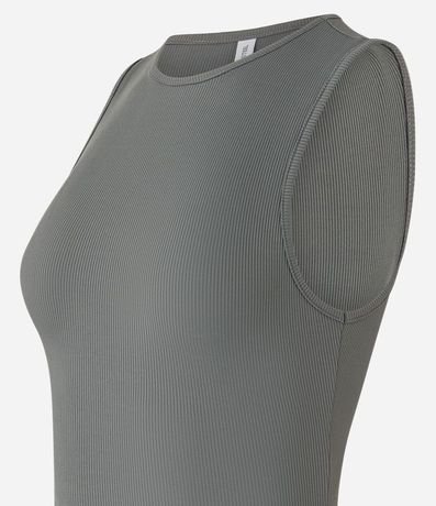 Body Básico en Rib con Cuello Halter 6