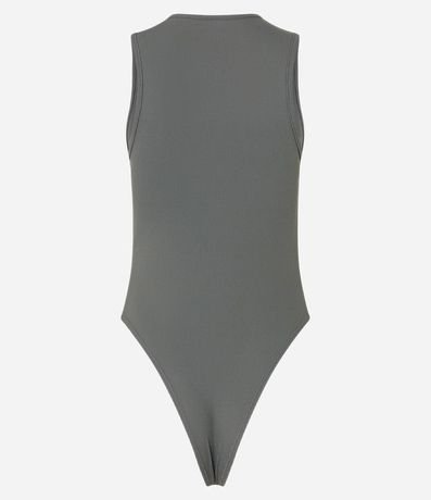 Body Básico en Rib con Cuello Halter 7