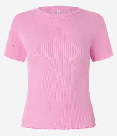 Blusa en Viscosa Texturizada con Bajo Ondulado 4