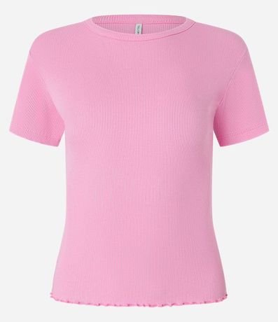Blusa en Viscosa Texturizada con Bajo Ondulado 3