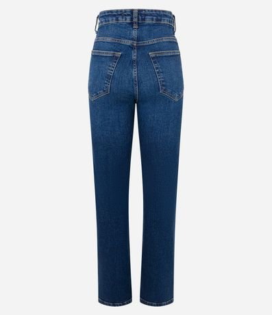 Pantalón Recto Jeans Comfort con Trabilla 6