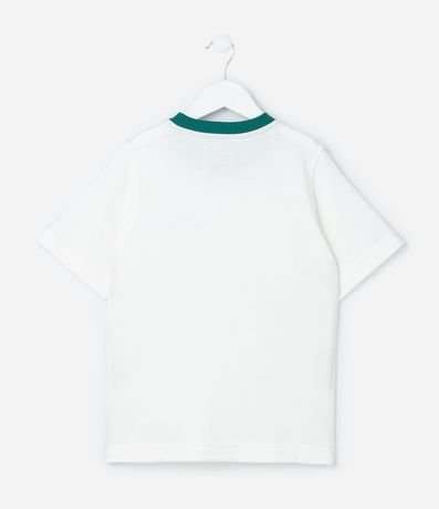 Remera Infantil con Rayas Contrastantes - Talle 5 a 14 años 2