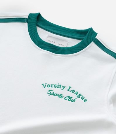 Remera Infantil con Rayas Contrastantes - Talle 5 a 14 años 5