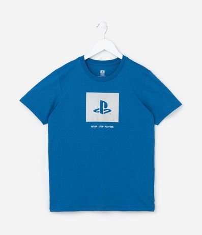 Remera Comfort Infantil con Estampa Playstation - Talle 7 a 14 años 1